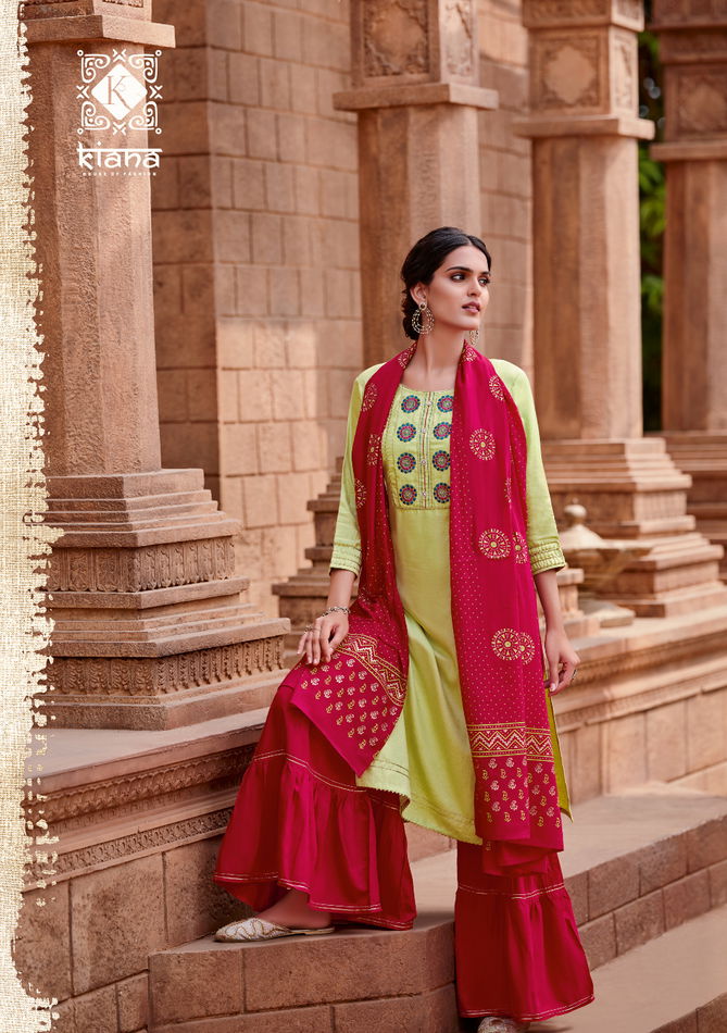 Kiana Limelight Stylish Look Wholesale Readymade Suits Catalog
